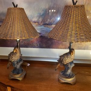 Cool Parrot Lamps.